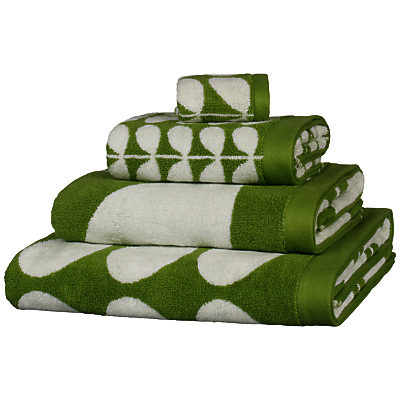 Orla Kiely Stem Jacquard Towels Apple